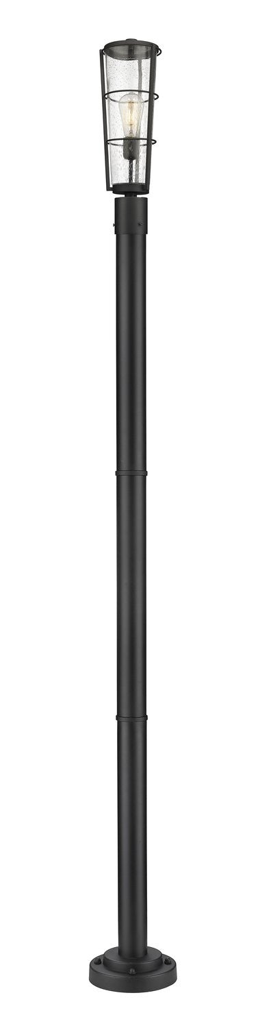 Z-LITE HELIX OUTDOOR POST MOUNTED FIXTURE | 591PHB-567P-BK - Post