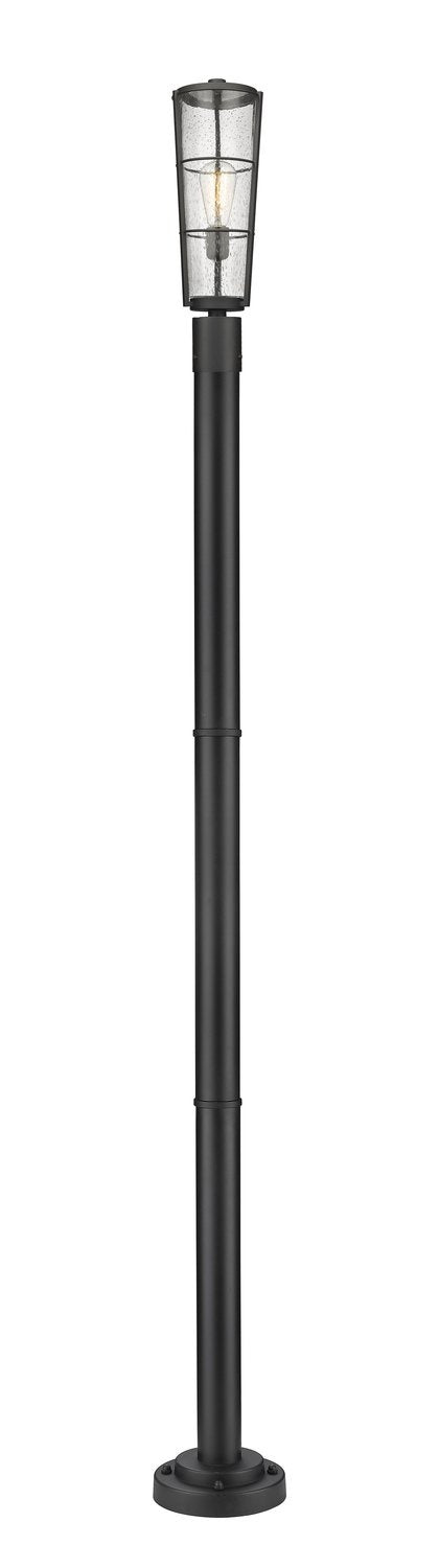 Z-LITE HELIX OUTDOOR POST MOUNTED FIXTURE | 591PHB-567P-BK - Post
