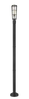 Z-LITE HELIX OUTDOOR POST MOUNTED FIXTURE | 591PHB-567P-BK - Post