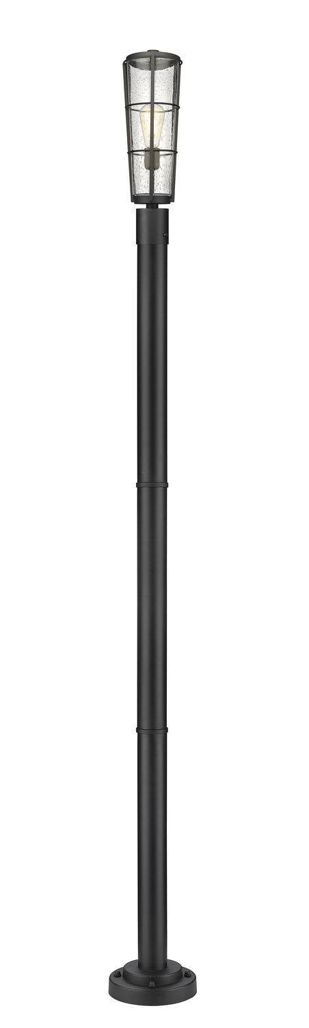 Z-LITE HELIX OUTDOOR POST MOUNTED FIXTURE | 591PHB-567P-BK - Post