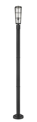 Z-LITE HELIX OUTDOOR POST MOUNTED FIXTURE | 591PHB-567P-BK - Post