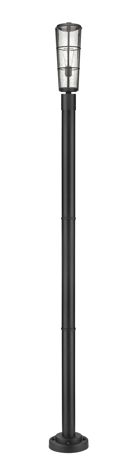 Z-LITE HELIX OUTDOOR POST MOUNTED FIXTURE | 591PHB-567P-BK - Post