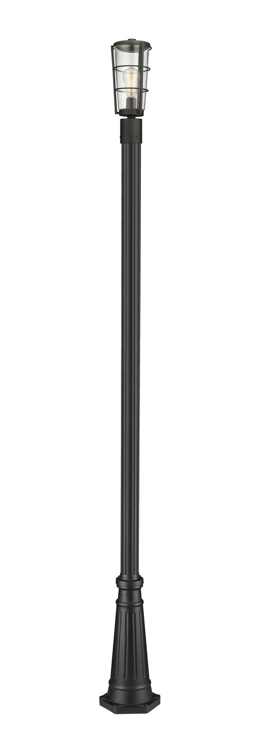 Z-LITE HELIX OUTDOOR POST MOUNTED FIXTURE | 591PHM-519P-BK - Post