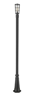 Z-LITE HELIX OUTDOOR POST MOUNTED FIXTURE | 591PHM-519P-BK - Post