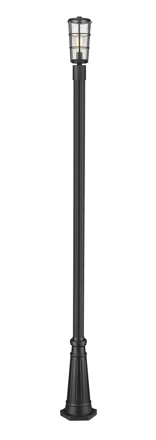 Z-LITE HELIX OUTDOOR POST MOUNTED FIXTURE | 591PHM-519P-BK - Post