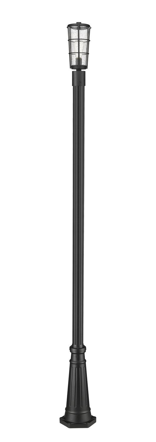 Z-LITE HELIX OUTDOOR POST MOUNTED FIXTURE | 591PHM-519P-BK - Post