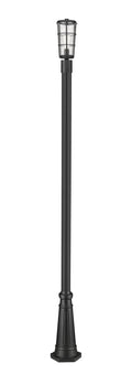 Z-LITE HELIX OUTDOOR POST MOUNTED FIXTURE | 591PHM-519P-BK - Post