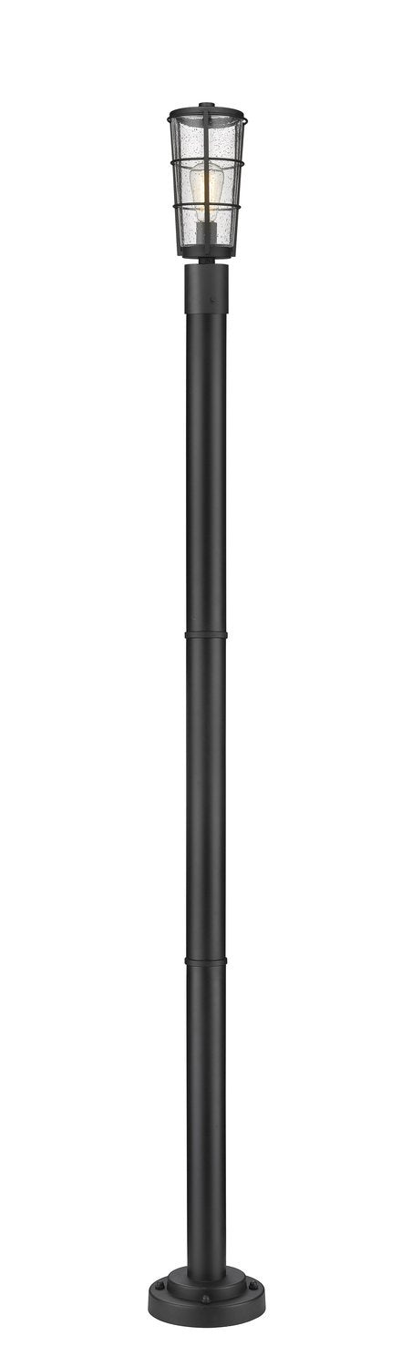 Z-LITE HELIX OUTDOOR POST MOUNTED FIXTURE | 591PHM-567P-BK - Post