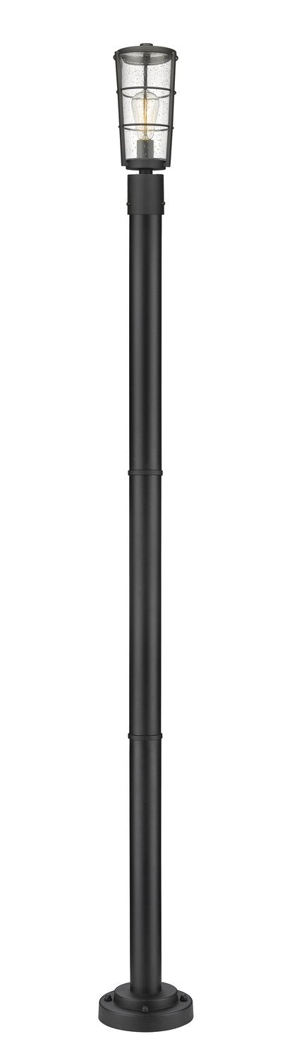 Z-LITE HELIX OUTDOOR POST MOUNTED FIXTURE | 591PHM-567P-BK - Post