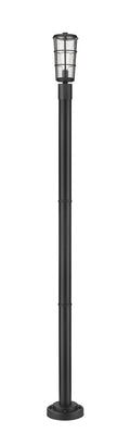 Z-LITE HELIX OUTDOOR POST MOUNTED FIXTURE | 591PHM-567P-BK - Post