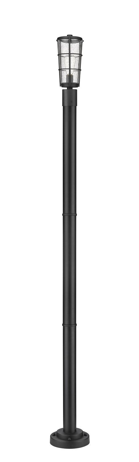 Z-LITE HELIX OUTDOOR POST MOUNTED FIXTURE | 591PHM-567P-BK - Post