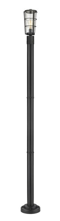 Z-LITE HELIX OUTDOOR POST MOUNTED FIXTURE | 591PHM-567P-BK - Post