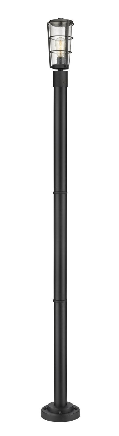 Z-LITE HELIX OUTDOOR POST MOUNTED FIXTURE | 591PHM-567P-BK - Post