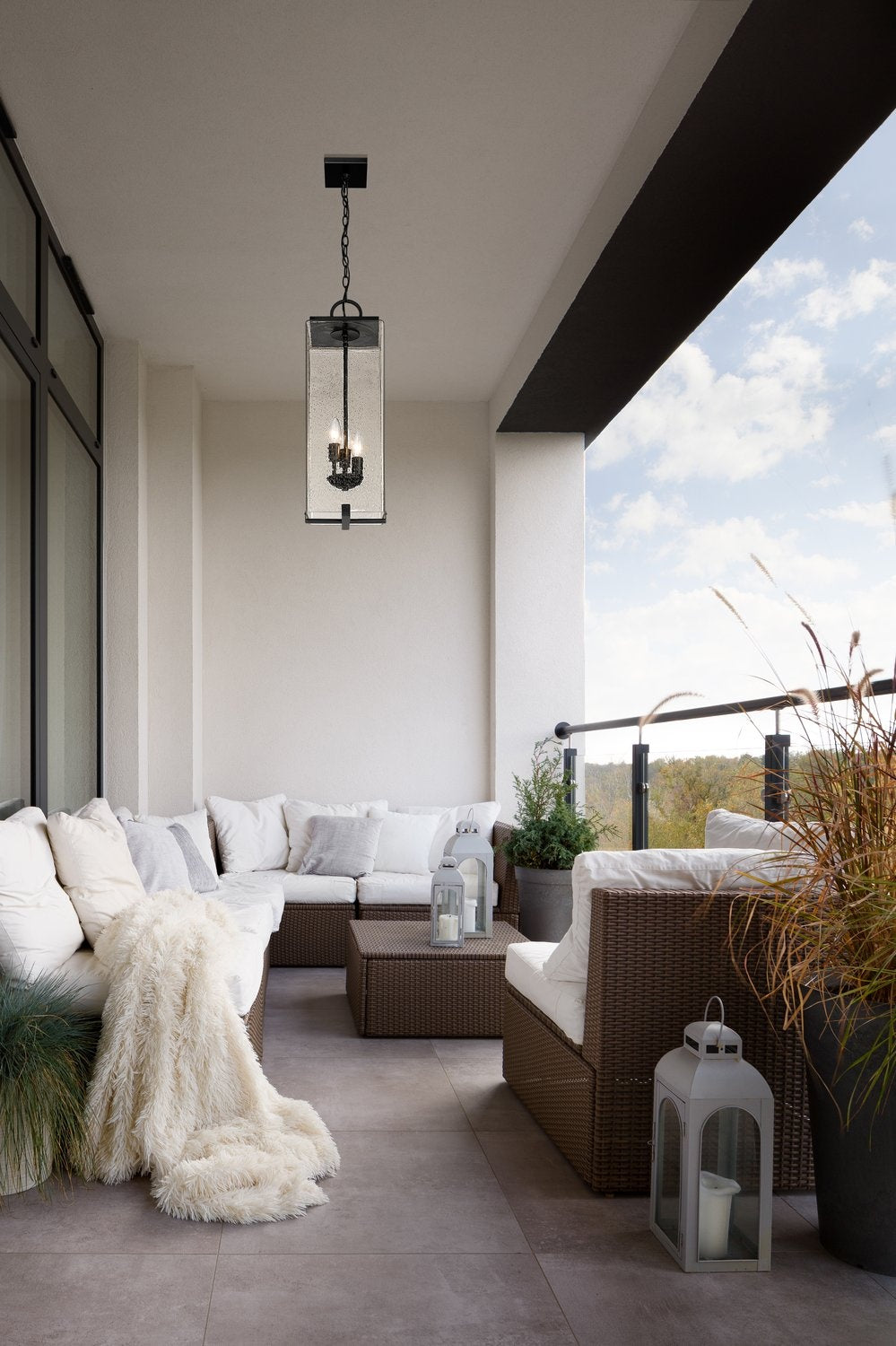 Z-LITE, SANA OUTDOOR CHAIN MOUNT CEILING FIXTURE, OUTDOOR CEILING LIGHTS