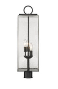Z-LITE SANA OUTDOOR POST MOUNT FIXTURE | 592PHBR-BK - Post
