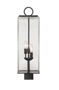 Z-LITE SANA OUTDOOR POST MOUNT FIXTURE | 592PHBS-BK - Post