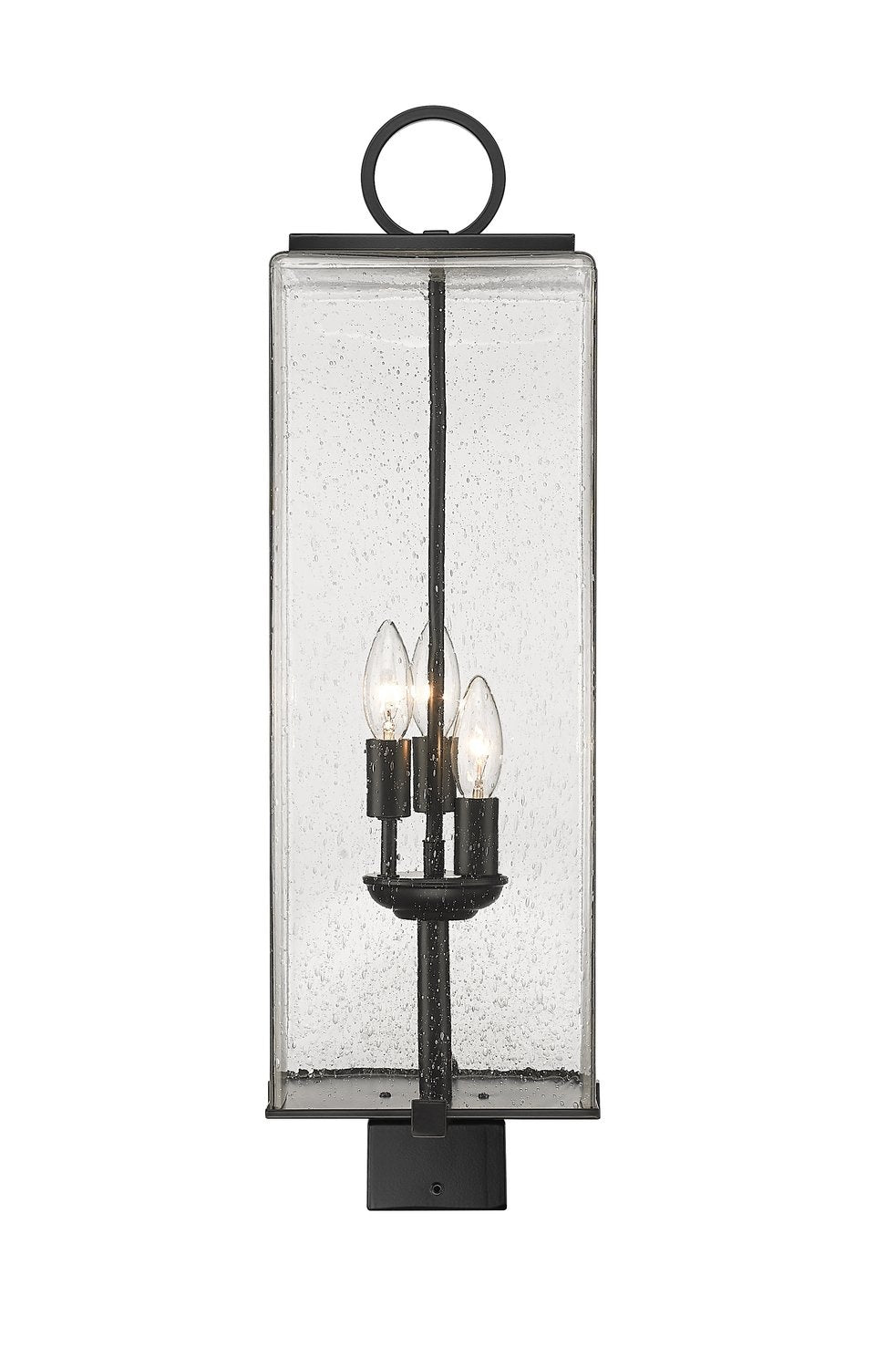 Z-LITE SANA OUTDOOR POST MOUNT FIXTURE | 592PHBS-BK - Post
