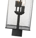 Z-LITE SANA OUTDOOR POST MOUNT FIXTURE | 592PHBS-BK - Post