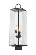 Z-LITE SANA OUTDOOR POST MOUNT FIXTURE | 592PHBS-BK - Post