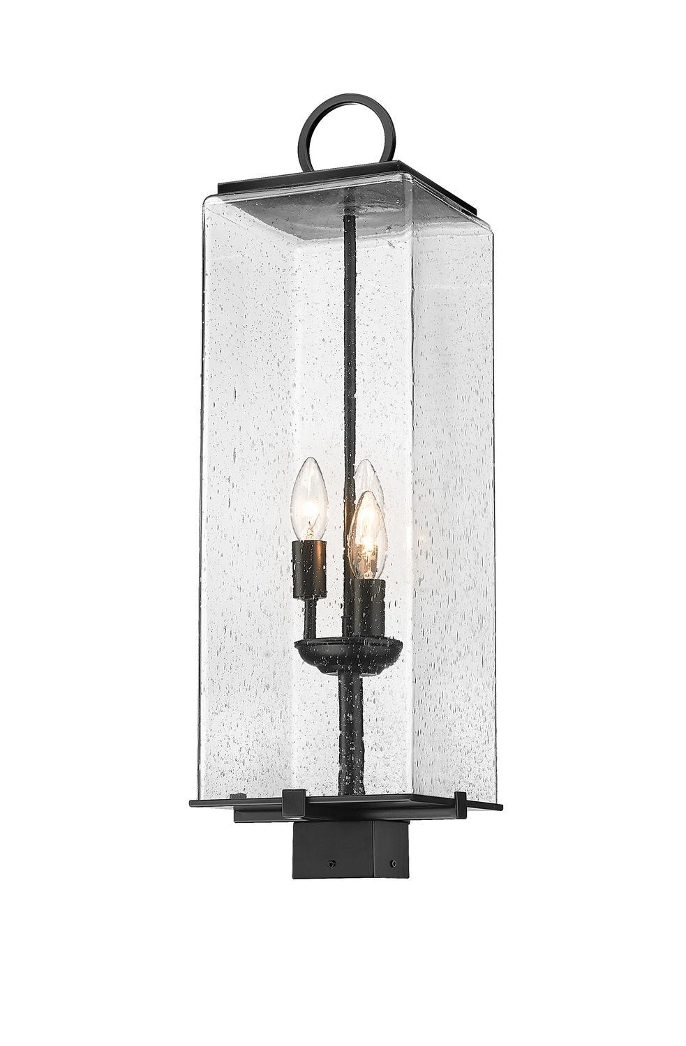 Z-LITE SANA OUTDOOR POST MOUNT FIXTURE | 592PHBS-BK - Post