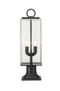 Z-LITE SANA 2 LIGHT OUTDOOR PIER MOUNTED FIXTURE | 592PHMR-533PM-BK