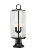 Z-LITE SANA 2 LIGHT OUTDOOR PIER MOUNTED FIXTURE | 592PHMR-553PM-BK