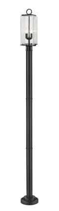 Z-LITE SANA OUTDOOR POST MOUNTED FIXTURE | 592PHMR-567P-BK - Post