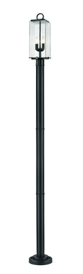 Z-LITE SANA OUTDOOR POST MOUNTED FIXTURE | 592PHMR-567P-BK - Post