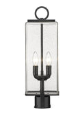 Z-LITE SANA OUTDOOR POST MOUNT FIXTURE | 592PHMR-BK - Post