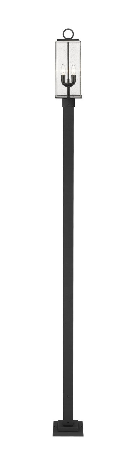 Z-LITE SANA OUTDOOR POST MOUNTED FIXTURE | 592PHMS-536P-BK - Post