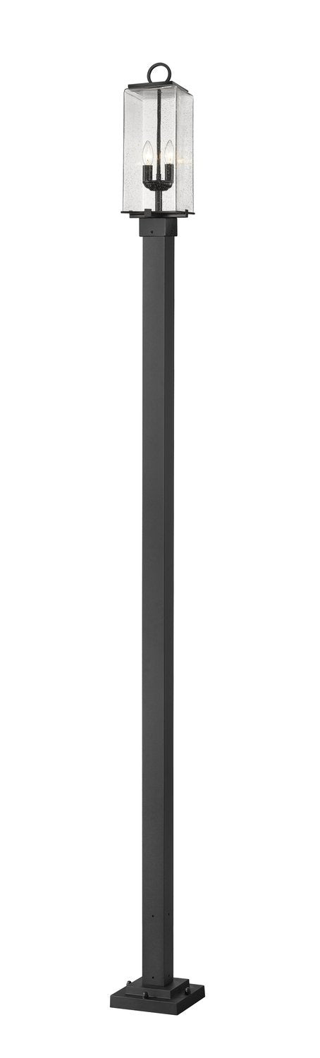 Z-LITE SANA OUTDOOR POST MOUNTED FIXTURE | 592PHMS-536P-BK - Post