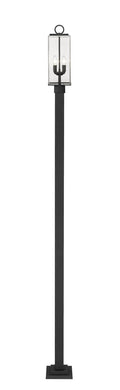 Z-LITE SANA OUTDOOR POST MOUNTED FIXTURE | 592PHMS-536P-BK - Post
