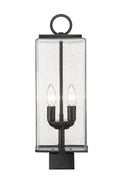 Z-LITE SANA OUTDOOR POST MOUNT FIXTURE | 592PHMS-BK - Post