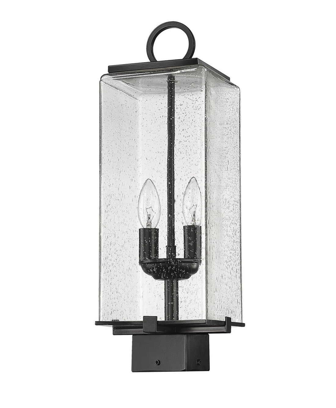 Z-LITE SANA OUTDOOR POST MOUNT FIXTURE | 592PHMS-BK - Post