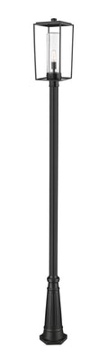 Z-LITE SHERIDAN OUTDOOR POST MOUNTED FIXTURE | 594PHBR-519P-BK - Post
