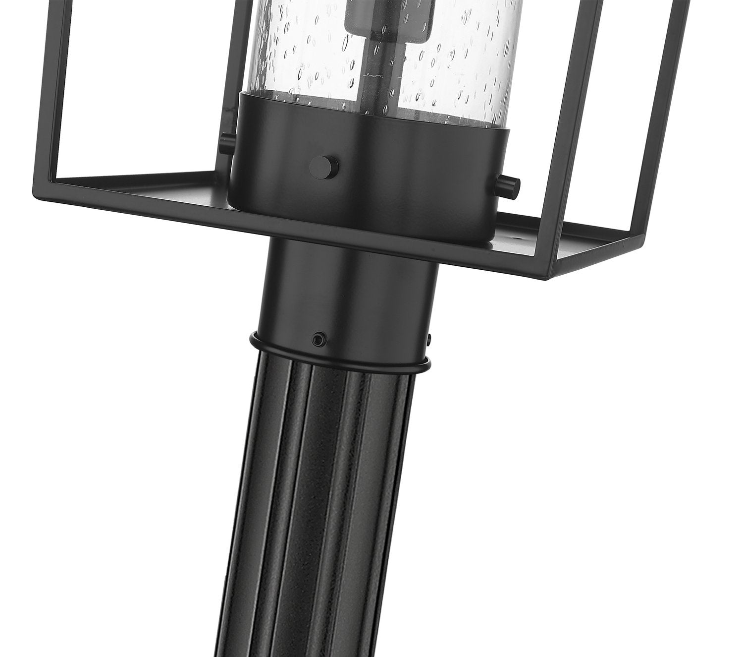 Z-LITE SHERIDAN OUTDOOR POST MOUNTED FIXTURE | 594PHBR-519P-BK - Post