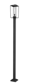 Z-LITE SHERIDAN OUTDOOR POST MOUNTED FIXTURE | 594PHBS-536P-BK - Post