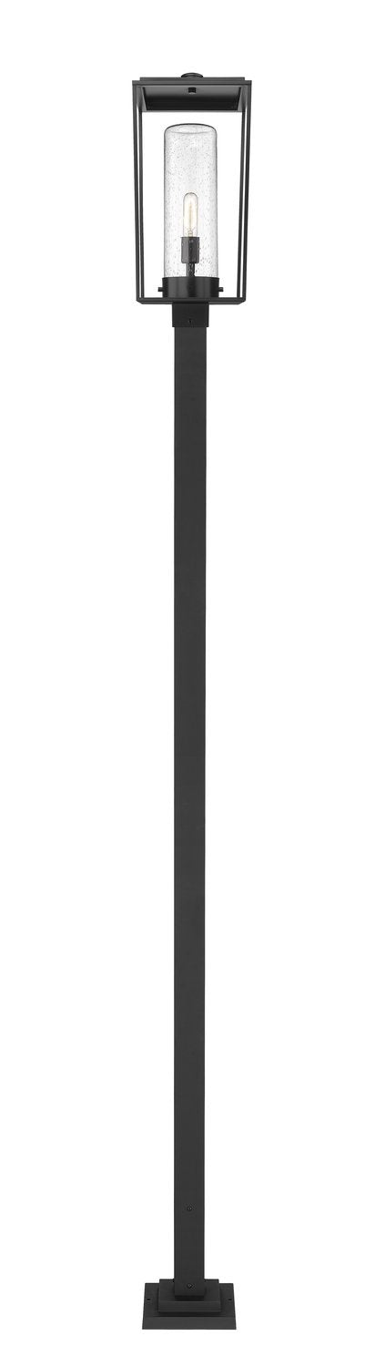 Z-LITE SHERIDAN OUTDOOR POST MOUNTED FIXTURE | 594PHBS-536P-BK - Post