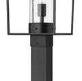 Z-LITE SHERIDAN OUTDOOR POST MOUNTED FIXTURE | 594PHBS-536P-BK - Post