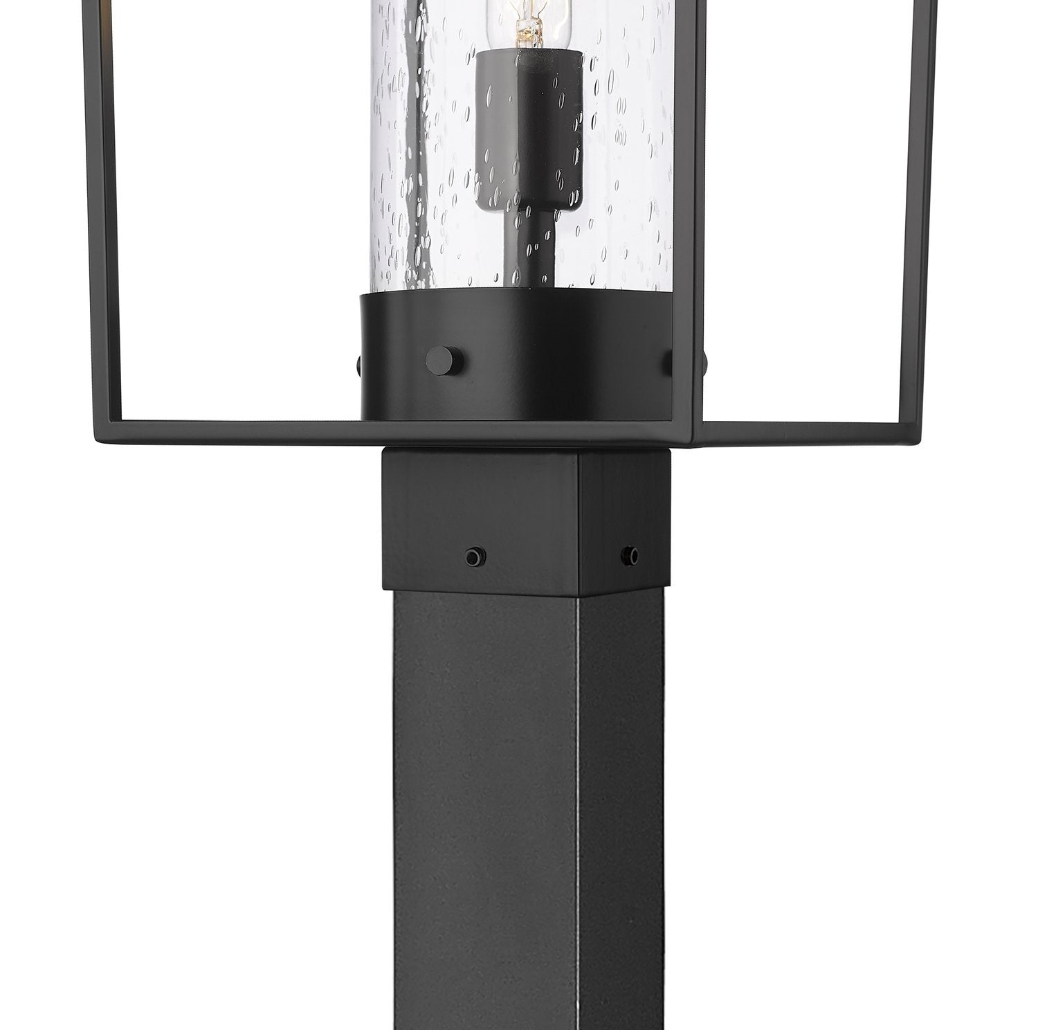 Z-LITE SHERIDAN OUTDOOR POST MOUNTED FIXTURE | 594PHBS-536P-BK - Post
