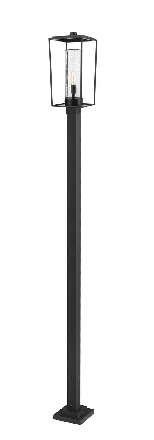 Z-LITE SHERIDAN OUTDOOR POST MOUNTED FIXTURE | 594PHBS-536P-BK - Post