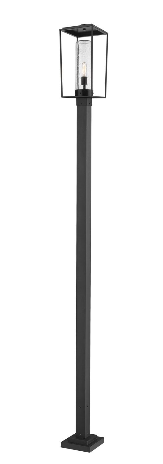 Z-LITE SHERIDAN OUTDOOR POST MOUNTED FIXTURE | 594PHBS-536P-BK - Post