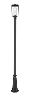 Z-LITE SHERIDAN OUTDOOR POST MOUNTED FIXTURE | 594PHMR-519P-BK - Post