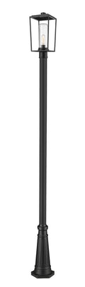 Z-LITE SHERIDAN OUTDOOR POST MOUNTED FIXTURE | 594PHMR-519P-BK - Post