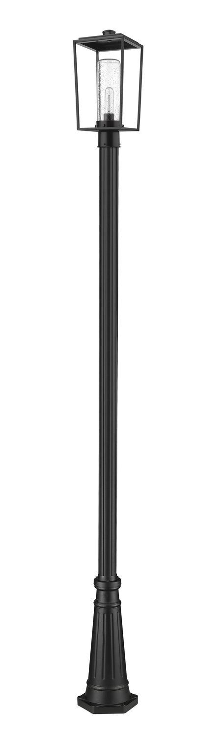 Z-LITE SHERIDAN OUTDOOR POST MOUNTED FIXTURE | 594PHMR-519P-BK - Post
