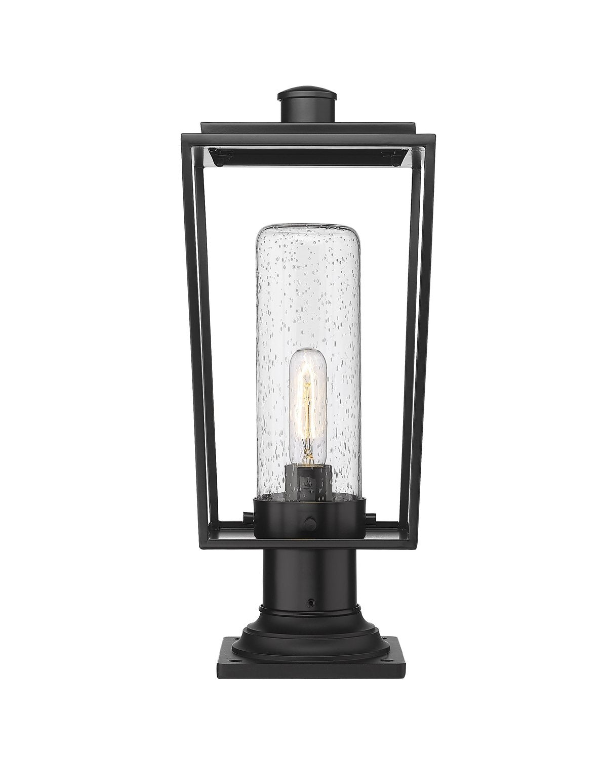 Z-LITE SHERIDAN OUTDOOR PIER MOUNTED FIXTURE | 594PHMR-533PM-BK