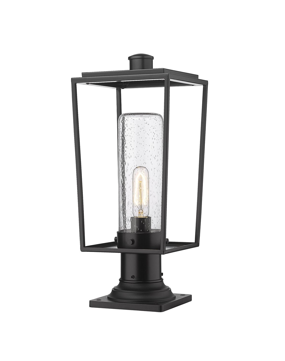 Z-LITE SHERIDAN OUTDOOR PIER MOUNTED FIXTURE | 594PHMR-533PM-BK
