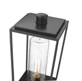 Z-LITE SHERIDAN OUTDOOR PIER MOUNTED FIXTURE | 594PHMR-533PM-BK - Post