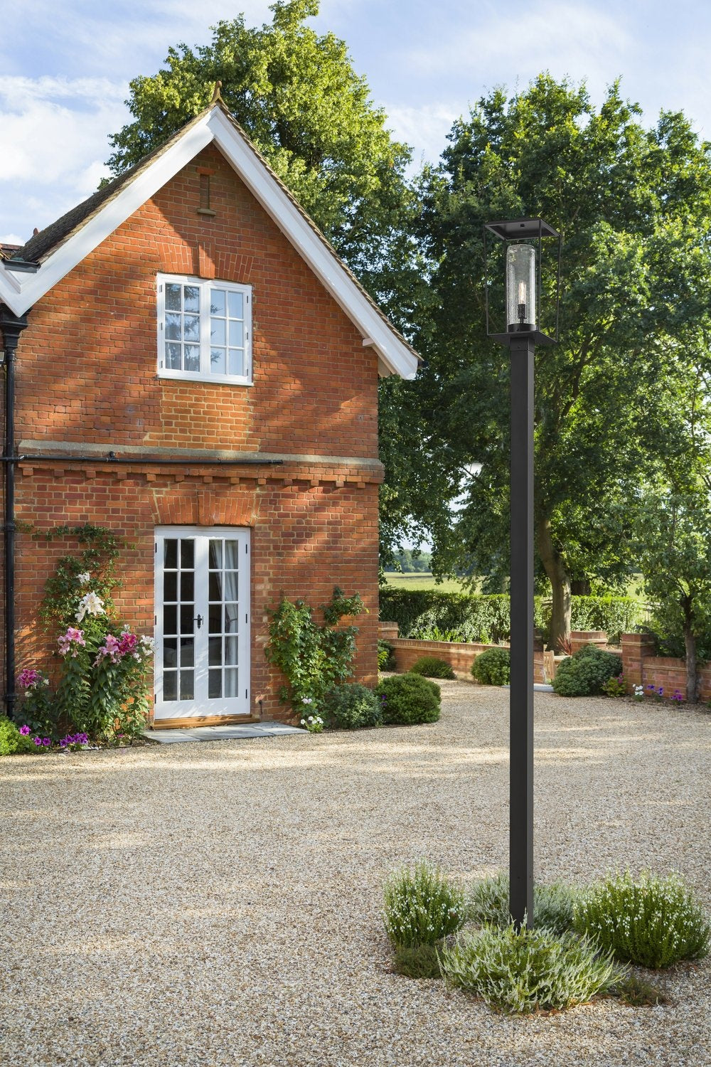 Z-LITE SHERIDAN OUTDOOR POST MOUNTED FIXTURE | 594PHMS-536P-BK - Post