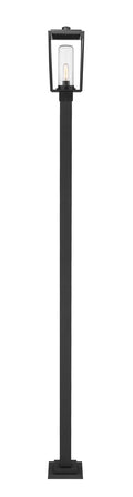 Z-LITE SHERIDAN OUTDOOR POST MOUNTED FIXTURE | 594PHMS-536P-BK - Post